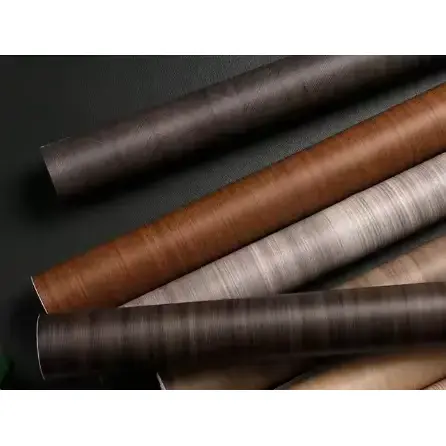 Nội thất lá cuộn gỗ hạt trang trí phim PVC