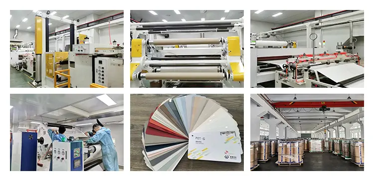 Heat Pet Film Rolls Polyester Pet Composite