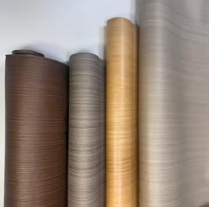 PVC Phim trang trí Woodgrain Color Pvc Foil cho cửa
