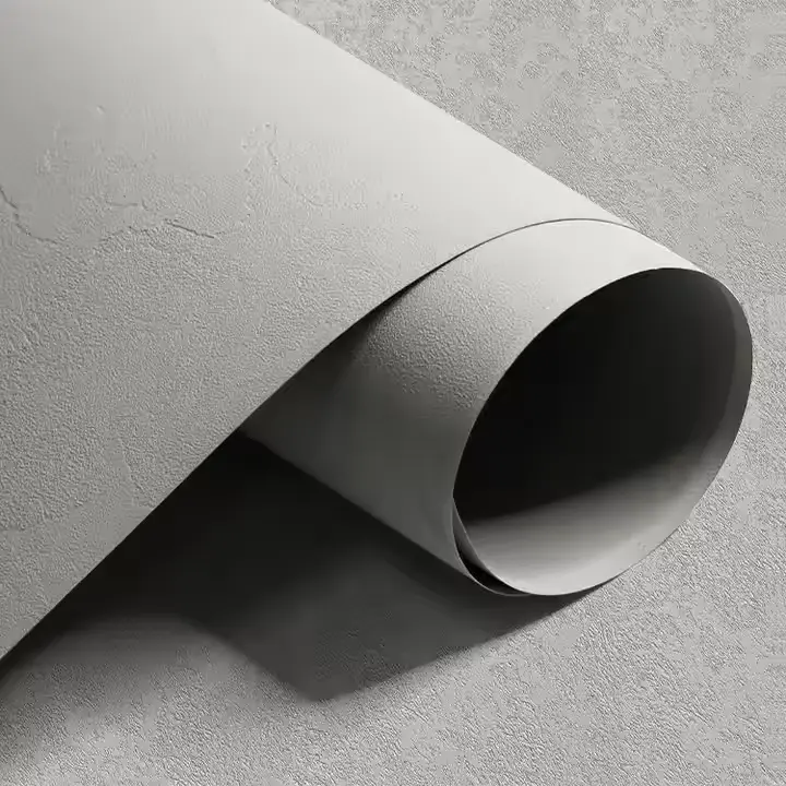 Kết cấu đá pvc làm phim trang trí tường gỗ